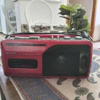 رادیو ضبظ sony زیبا و خوشرنگ