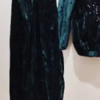 سویشرت شلوار سبز مخمل