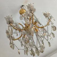 لوستر شش شاخه سالم کم استفاده شده