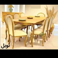 مبل سه گل نوبل نئوکلاسیک کد تخفیف ۵۵|مبلمان خانگی و میز عسلی|تهران, بهارستان|دیوار
