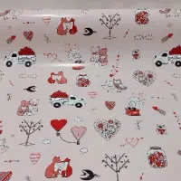 گل و کاغذ کادو ولنتاین