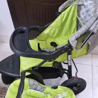 کالسکه با لاستیک های بادی و کریر برند چلینو