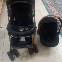 کالسکه و کریر در حد نو بدنه مسی مدل بنیتا