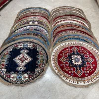 ** قالیچه گرد قطر سنتی **