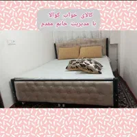 تخت خواب ۲دو نفره لمسه(تختخواب ۲نفره)|تخت و سرویس خواب|مشهد, شفا|دیوار