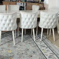 ناهار خوری ۸نفره تمیزو سالم وشیک|میز و صندلی غذاخوری|گنبد کاووس, |دیوار