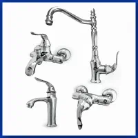 ست شیرآلات فانتزی/کروم/کمیاب/لوکس از تولیدی