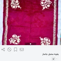 رومیزی و بقچه مخمل شال دستبافت قدیمی عتیقه|پرده، رانر، رومیزی|پرند, فاز ۵|دیوار