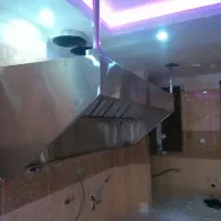 هودآشپزخانه تمام استیل تک و دوجداره طرح ایتالیایی