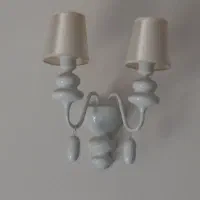 دیوار کوب دوشاخه در حد نو