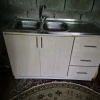 سینگ دوقلو با کابینت فلزی سالم در ام دی اف