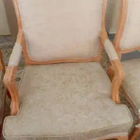 مبل کلاسیک استیل فرانسوی و نهارخوری ۴ نفره|مبلمان خانگی و میز عسلی|تهران, ائمه اطهار|دیوار