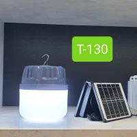 چراغ اضطراری پنل خورشیدی دار شارژی ، چراغ کمپ