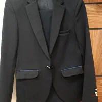 کت شلوار سرمه ای