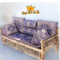 شاه نشین ترمه ۷ تیکه|پشتی|آمل, |دیوار