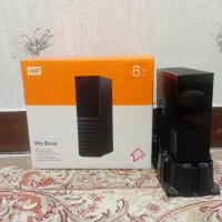 هارد اکسترنال ۸ ترابایت WD My Book بسیار تمیز