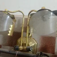 روشنایی گازی رنگ طلایی