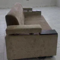 مبل ۴ نفره تخت خواب شو|مبلمان خانگی و میز عسلی|بیرجند, |دیوار