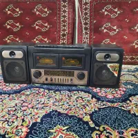 رادیو ظبط استریو سیلور در حدآکبند همراه با کارتون|سیستم صوتی خانگی|تهران, شهید فکوری|دیوار