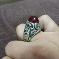 انگشتر یاقوت رکاب استاد مهدی تبریز