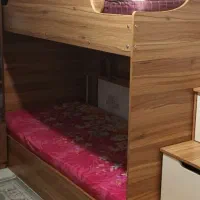 تخت 2 طبقه با تشک