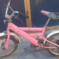 دوچرخه ۱۶ صورتی دخترانه