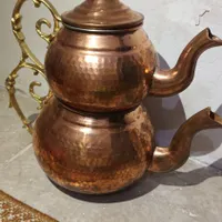 قوری و کتری مسی