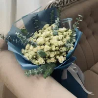 دسته گل رز مینیاتوری|گل و گیاه طبیعی|شیراز, گود عربان|دیوار