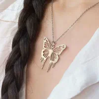 گردنبند لونا استیل سیلور