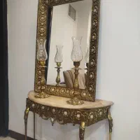 اینه کنسول برنزی