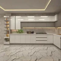 ساخت و نصب کابینت هایگلاس با بهترین قیمت و کیفیت|مصالح و تجهیزات ساختمان|پرند, فاز ۲|دیوار