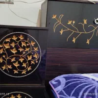 تخت خواب دونفره جکدار سالم و بسیارشیک|تخت و سرویس خواب|ورامین, ورامین|دیوار