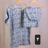 تیشرت و شلوارک نخی|لباس|لنجان, |دیوار