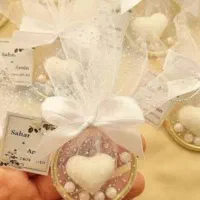 گیفت های عروسی به شکل سنگ وشمع و قند