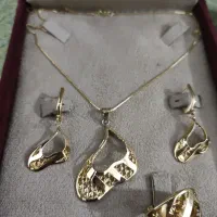 نیم ست طلا بدون اجرت و دستمزد