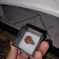انگشر نقره عقیق یمن