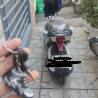 موتور برقی هیلتون باتری نو باتعمیر بدون گواهینامه|موتورسیکلت|کرج, آق تپه|دیوار