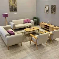 مبلمان مینی مال  ست جهاز تولیدی مبل تخفیف ۴۰درصد|مبلمان خانگی و میز عسلی|کرج, جهان‌شهر|دیوار