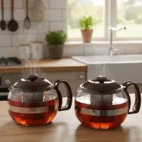 قوری پیرکس .شعله مستقیم