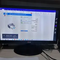 کامپیوتر بهمراه مانیتور کیبورد بلندگو وچاپگر