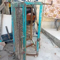 درب لونه پرنده ی با قفس|پرنده|میناب, |دیوار