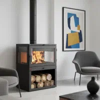 بخاری هیزمی بهینه سوز کِلِن مدل ثریتا