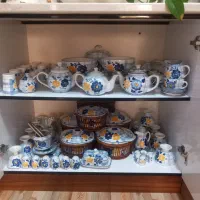 ظرف گل پنبه یه کار خاص و زیبا|صنایع دستی و سایر لوازم تزئینی|گنبد کاووس, |دیوار