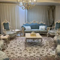 مبلمان ۹نفر در حد نو|مبلمان خانگی و میز عسلی|تهران, آذربایجان|دیوار