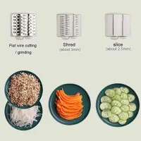 سالاد ساز و رنده ۶ کاره دستی پرداخت درب منزل|خردکن، آسیاب، غذاساز|شیراز, صاحب الزمان|دیوار