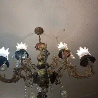 لوستر شاه عباسی سه شاخه دوبل