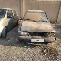 پراید مدل ۸۷ تصادفی