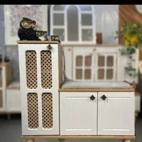 ست حصیری میز و جاکفشی و اینه کنسول حصیری|بوفه، ویترین، کنسول|ورامین, ورامین|دیوار