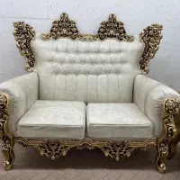 مبل طلایی ماهان با بهترین پارچه