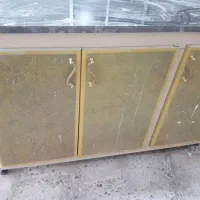 6متر کابینت فلزی.هود و سینک